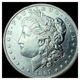 1887 Silver Morgan Dollar CHOICE BU