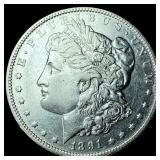 1891-O Silver Morgan Dollar CLOSELY UNCIRCULATED
