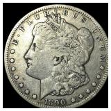 1890-CC Silver Morgan Dollar NEARLY UNCIRCULATED