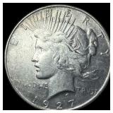 1927-S Silver Peace Dollar CLOSELY UNCIRCULATED