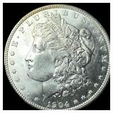 1904-O Silver Morgan Dollar UNCIRCULATED