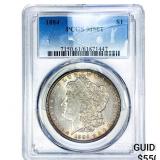 1884 Morgan Silver Dollar PCGS MS61