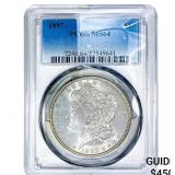 1897 Morgan Silver Dollar PCGS MS64