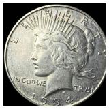 1934-D Silver Peace Dollar CLOSELY UNCIRCULATED