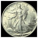 1941-D Silver Half Dollar GEM BU