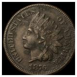 1876 Indian Head Cent CLOSELY UNCIRCULATED