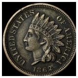1862 Indian Head Cent LIGHTLY CIRCULATED