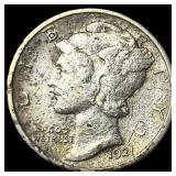 1921-D Silver Mercury Dime HIGH GRADE