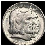 1936 Silver Long Island Tercentenary Half Dollar G