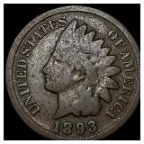 1893 Indian Head Cent NICELY CIRCULATED