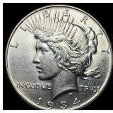 1934 Silver Peace Dollar UNCIRCULATED