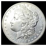 1885 Morgan Silver Dollar CLOSELY UNCIRCULATED