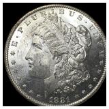 1881-S Silver Morgan Dollar CHOICE BU