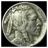 1924-S Buffalo Nickel NEARLY UNCIRCULATED