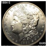 1884-S Morgan Silver Dollar UNCIRCULATED