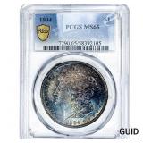 1904 Morgan Silver Dollar PCGS MS65