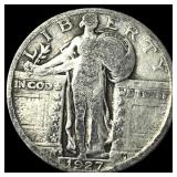 1927-S Standing Liberty Quarter LIGHTLY CIRCULATED