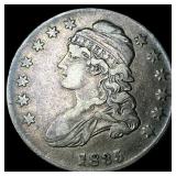 1835 Capped Bust Half Dollar NEARLY UNCIRCULATED