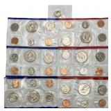 1994-1996 3 U.S. Mint Uncirculated Coin Set