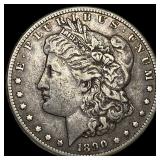 1890-CC Silver Morgan Dollar LIGHTLY CIRCULATED