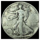 1928-S Silver Walking Liberty Half Dollar LIGHTLY