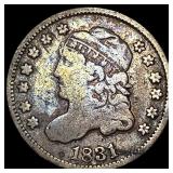 1831 Capped Bust Half Dime LIGHTLY CIRCULATED