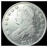 1821 Capped Bust Half Dollar CLOSELY UNCIRCULATED