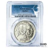 2001-D $1 Buffalo PCGS MS69