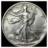 1933 Walking Liberty Half Dollar CLOSELY UNCIRCULA