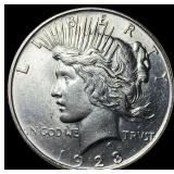 1923 Peace Silver Dollar CHOICE BU