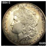 1884-S Morgan Silver Dollar UNCIRCULATED