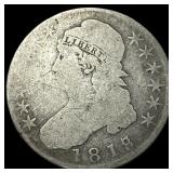 1818 Capped Bust Half Dollar NICELY CIRCULATED