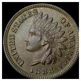 1883 Indian Head Cent CHOICE AU