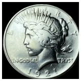 1921 Silver Peace Dollar UNCIRCULATED
