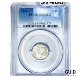 1944-S Mercury Silver Dime PCGS MS65 FB