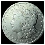1893-S Silver Morgan Dollar LIGHTLY CIRCULATED
