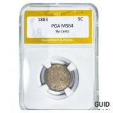 1883 Liberty Victory Nickel PGA MS64 No Cents