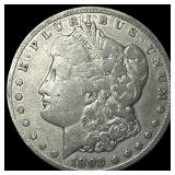 1892-CC Silver Morgan Dollar ABOUT UNCIRCULATED
