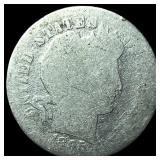 1907 Barber Dime NICELY CIRCULATED