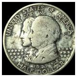 1921 Silver Half Dollar Alabama Centennial NEARLY