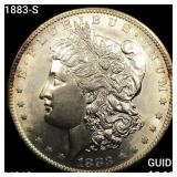 1883-S Morgan Silver Dollar CHOICE BU