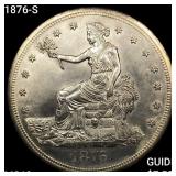 1876-S Silver Trade Dollar UNCIRCULATED