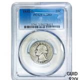 1932-D Washington Silver Quarter PCGS AG03