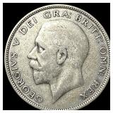 1932 Great Britain Silver Half Crown