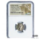 Roman Augustus, 27 BC-AD 14 Silver Denarius NGC C