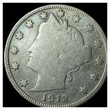 1912 Liberty Head Nickel NICELY CIRCULATED