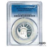1997-W $50 Statue of Liberty Platinum 1/2oz PCGS P