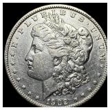 1902-S Silver Morgan Dollar CHOICE AU