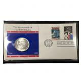 1928 Bicentennial of Bill of Rights Silver Peace $