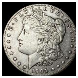 1904-S Silver Morgan Dollar NEARLY  UNCIRCULATED